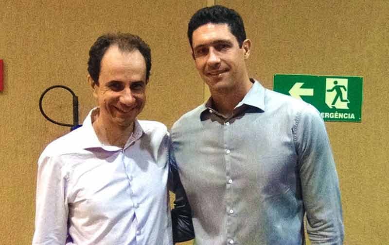 Palestrante Daniel Bizon com Gustavo Borges Palestrante Daniel Bizon com Gustavo Borges